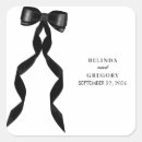 Search for black ribbon stickers Elegant