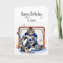 Search for hockey goalie birthday cards Funny