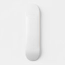 Search for plain white skateboards Deck