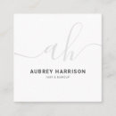 Recherche de eyelash business cards Minimaliste