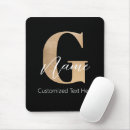 Search for g monograms mousepads Modern