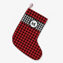 Recherche de supports bas de chaussette de noël Monogramme