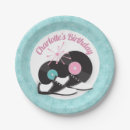 Search for 1950s paper plates Party