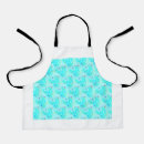 Search for blue flowers aprons Modern