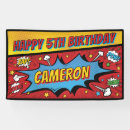 Search for superhero banners Retro