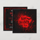 Search for horror party invitations Bat