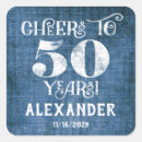 Search for 50th birthday thank you stickers Cheers to 50 years