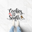 Search for christmas gingerbread doormats Santa