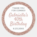 Search for 20th birthday stickers Glitter