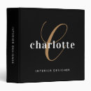 Search for black avery binders Elegant script name initial