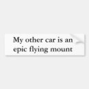 Search for epic bumper stickers Warcraft