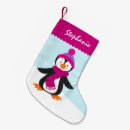 Search for penguin christmas stockings Pink