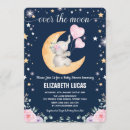 Search for baby moons invitations Crescent moon