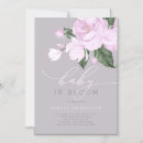 Recherche de lavender baby girl shower invitations Violet