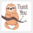 Search for sleepy cartoon stickers Sloth