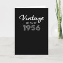 Recherche de 1956 anniversaire cartes Vintage