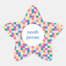 Recherche de motif géométrique coloré autocollants Cool