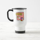 Search for football kicking mugs Peanuts