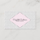 Recherche de étoile rose cartes visite Élégant