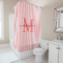 Search for girly shower curtains Monogrammed