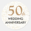 Search for 50 anniversary wedding stickers Modern