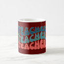 Search for retro teacher mugs Teaching