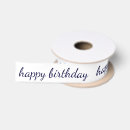 Search for navy blue ribbon Happy birthday