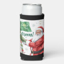 Search for santa claus can coolers Watercolor
