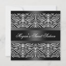 Search for stripes sweet 16 invitations Sweet sixteen birthday