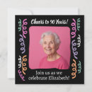 Search for grandmother birthday invitations 90th birthday party