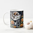 Search for floral cats mugs Feline