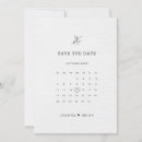 Recherche de boho wedding save the dates Noir et blanc