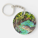 Search for alligator keychains Watercolor