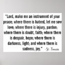 Search for prayer of st francis posters Saint