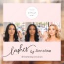 Search for eyelash business signs Blush pink black