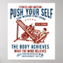 Search for vintage gym posters Fitness