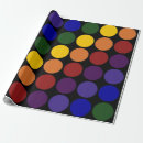 Search for rainbow dots wrapping paper Lgbt