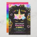 Recherche de licorne noire invitations Arc en ciel