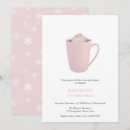 Recherche de chocolat chaud invitations Rose