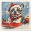 Search for winter snow scene coasters Festive