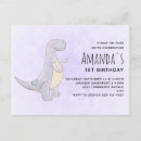 Search for funny dinosaur birthday invitations Animal