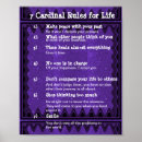 Search for 7 rules of life posters Engagement