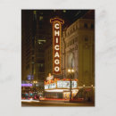 Recherche de théâtre de chicago cartes postales Skyline