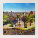 Recherche de guell de parc puzzles Barcelone