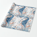 Search for coastal wrapping paper Seahorse