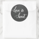Search for black chalkboard stickers Love is sweet