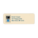 Search for doll return address labels Japanese