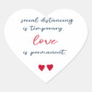 Search for red heart love stickers Typography