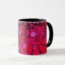 Search for watercolor floral pattern mugs Flowers