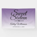 Search for purple birthday banners Trendy